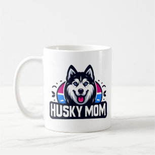 Sibirischer Geist: Liebevolle Fürsorge als Husky-H Kaffeetasse