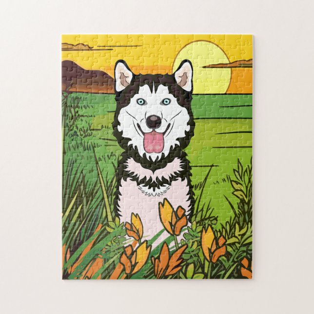 Sibirischer Husky (Vertikal)