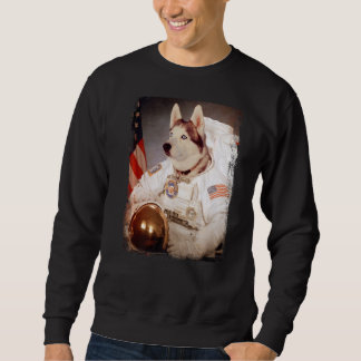 Sibirischer Husky-Astronaut Weltraummission Astron Sweatshirt