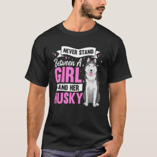 Sibirischer Husky-Dog-Bekleidung für Husky-Besitze T-Shirt