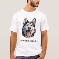 Sibirischer Husky Hund Erstellen Sie Ihren eigenen