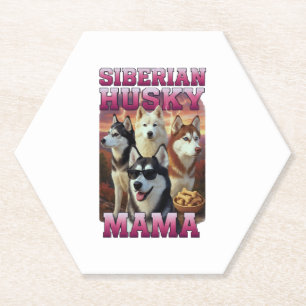 Sibirischer Husky Kopie Kopie Untersetzer