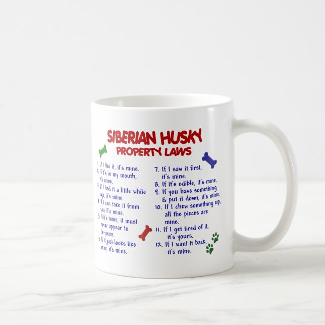 SIBIRISCHER HUSKY PL2 KAFFEETASSE (Rechts)