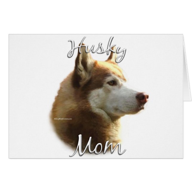 Sibirischer Husky (rot) Mama 2 (Vorderseite (Horizontal))