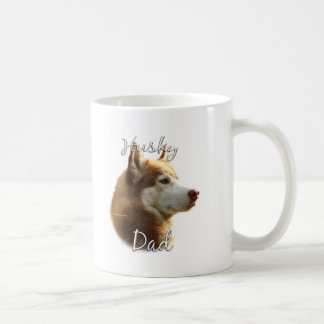 Sibirischer Husky (rot) Vater 2 Kaffeetasse