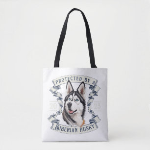 Sibirischer Husky-Tragetasche Tasche