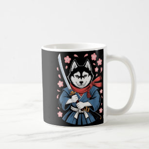 Sibirischer Husky-Vater Süße japanische Anime-Sach Kaffeetasse