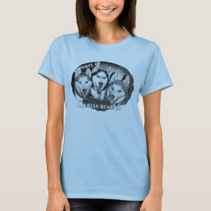 Sibirischer Schlittenhund - Eigentum-Flecken W. T-Shirt