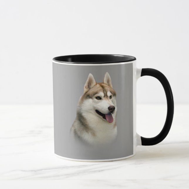 Sibirischer Schlittenhund-herrliche Tasse (Rechts)