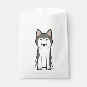 Sibirischer Schlittenhund-HundeCartoon Geschenktütchen