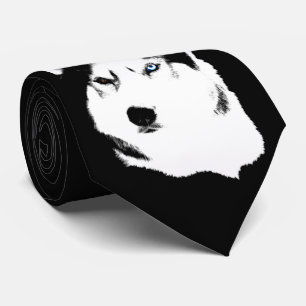 Sibirischer Schlittenhund-Krawattenstilvolle Krawatte
