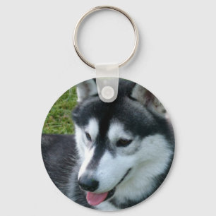 Sibirischer Schlittenhund-Schlüsselanhänger Schlüsselanhänger
