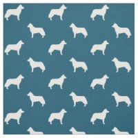 Sibirischer Schlittenhund-Silhouette-Muster
