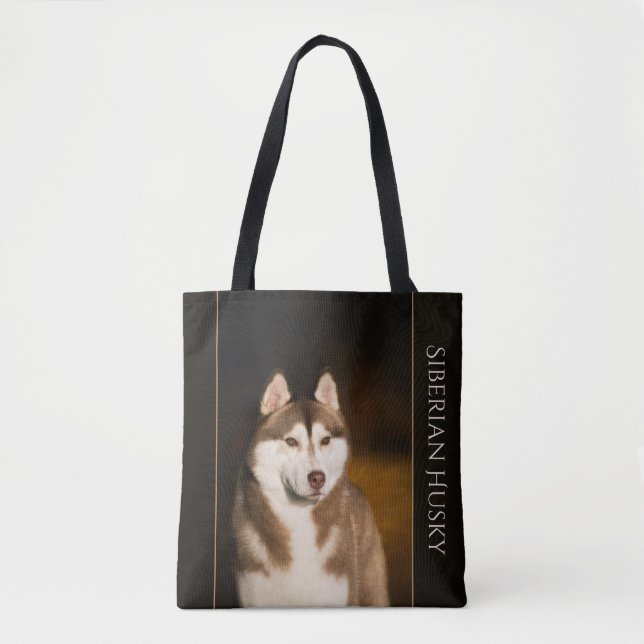 Sibirischer Schlittenhund-Tasche Tasche (Vorderseite)