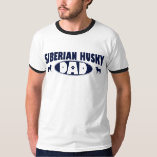 Sibirischer Schlittenhund-Vater T-Shirt