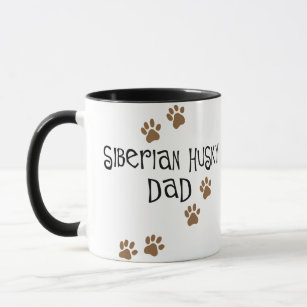 Sibirischer Schlittenhund-Vater Tasse