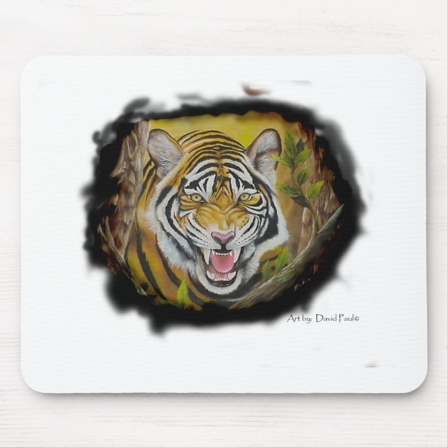 Sibirischer Tiger Mousepad (Vorne)