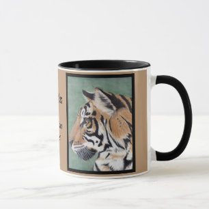 Sibirischer Tiger Personalize NAME Tasse Cup