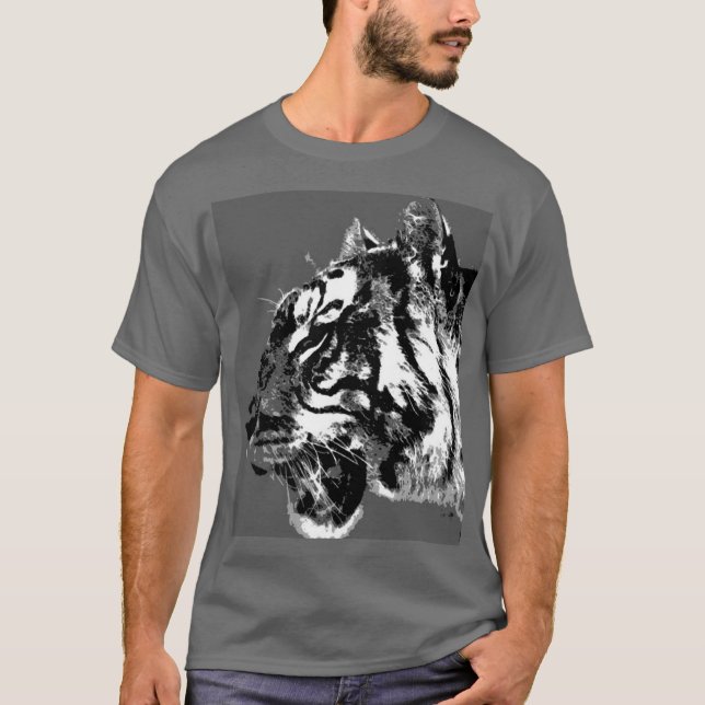 Sibirischer Tiger T-Shirt (Vorderseite)