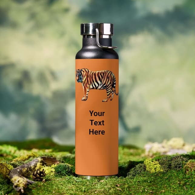 Sibirischer Tiger Trinkflasche (Außenbereich (gedreht))