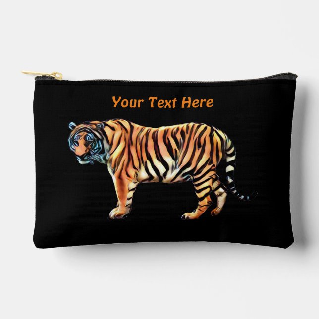 Sibirischer Tiger Zubehörtasche (Vorderseite)
