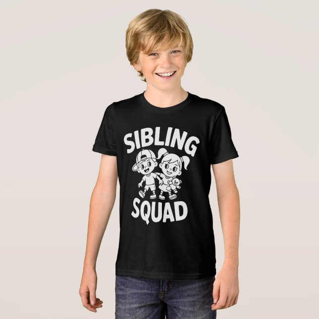 Sibling Squad Family Fun Tee (Vorderseite voll)