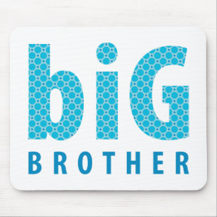 SIBLINGS COLLECTION - großer Bruder {blau} Mousepad