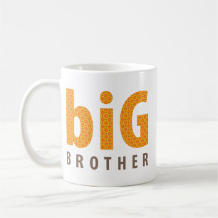 SIBLINGS COLLECTION - großer Bruder {orange} Kaffeetasse