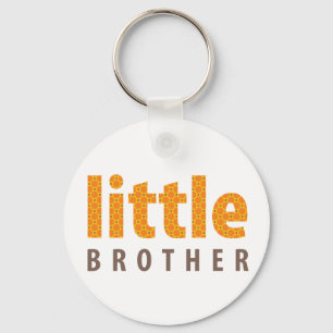 SIBLINGS COLLECTION - kleiner Bruder {orange} Schlüsselanhänger