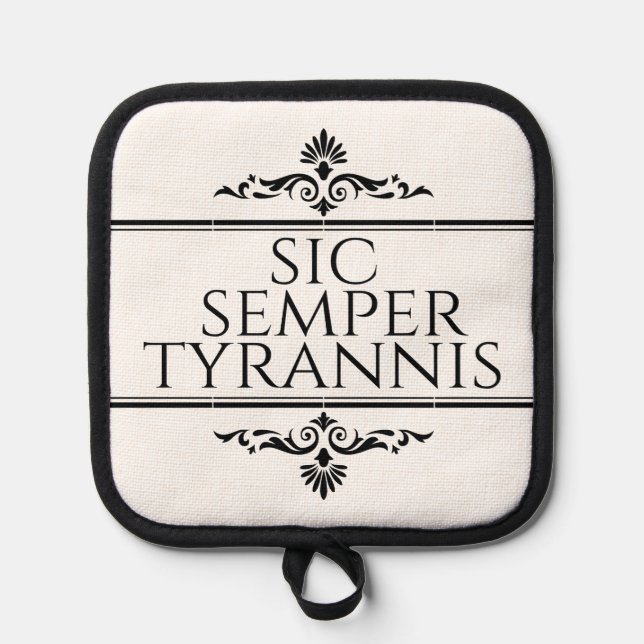 Sic Semper Fidelis Topflappen (Vorderseite)
