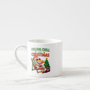 Sich an diesem Weihnachten entspannt fühlen Pelika Espressotasse
