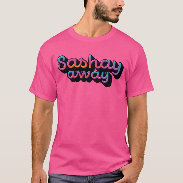 Sich davonmachen T-Shirt (Vorderseite)