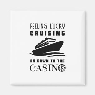 Sich Glücklich Fühlend, Zum Casino Dollar P Hinunt Magnet
