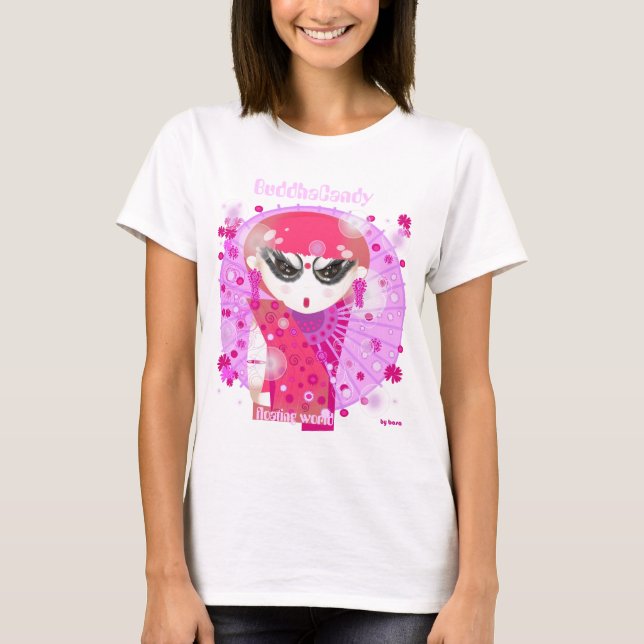 Sich hin- und herbewegende Welt T-Shirt (Vorderseite)