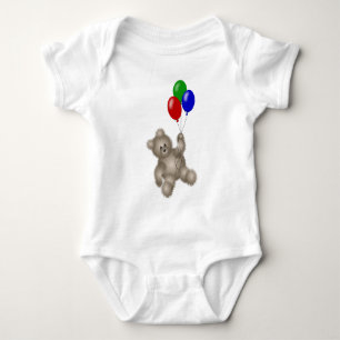 Sich hin- und herbewegender Bär - TBA Baby Strampler