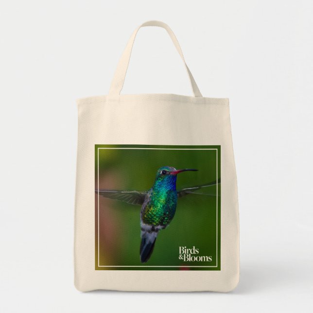 Sich hin- und herbewegender Kolibri Tragetasche (Vorne)
