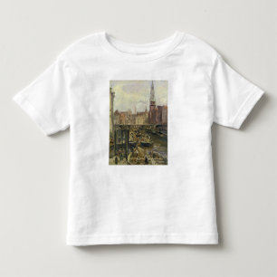Sich hin- und herbewegender Markt auf einem Kanal Kleinkind T-shirt