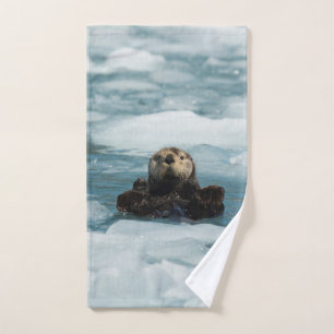 Sich hin- und herbewegender Otter Handtuch