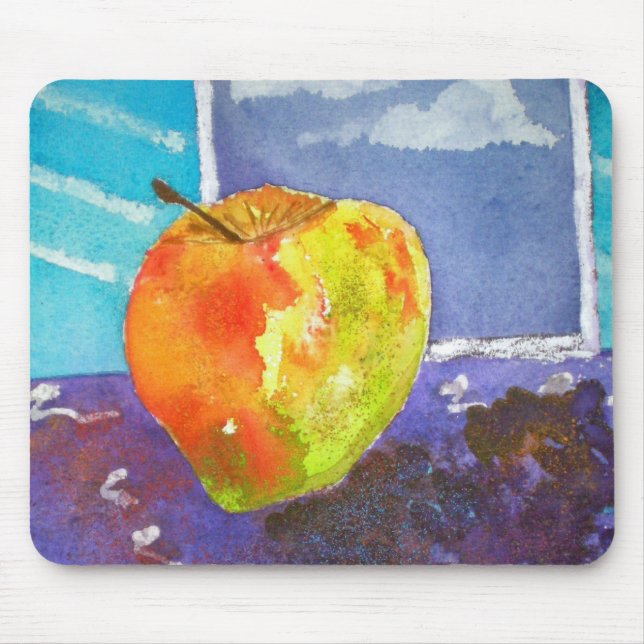 Sich hin- und herbewegendes Apple Mousepad (Vorne)