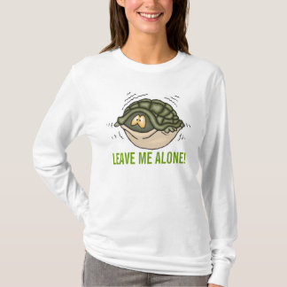 sich in der Schale verstecken in Schildkröte lasst T-Shirt
