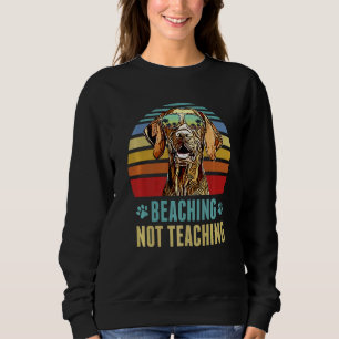 Sich nicht lehren Drahthaar Vizsla Dog Sommer Sweatshirt