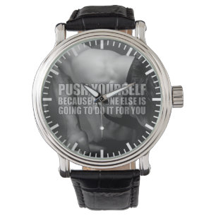 Sich selbst bewegen - Motivierend trainieren Armbanduhr