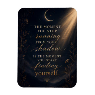Sich selbst finden Schattenarbeit Goldmond Kunst Magnet