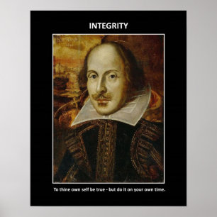 sich selbst-wahr-aber poster