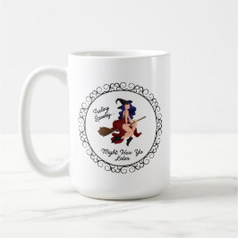 Sich spooky fühlen, verhexe dich später kaffeetasse