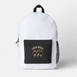 Sich verhext fühlender Halloween Hexen Tanz Bedruckter Rucksack