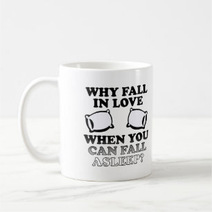 Sich Verliebend Einschlafen Lustiger Becher oder R Kaffeetasse