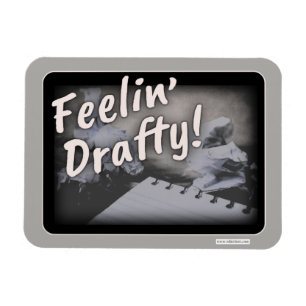 Sich Zugig Fühlend Cheeky Autor Prozess Humor Magnet