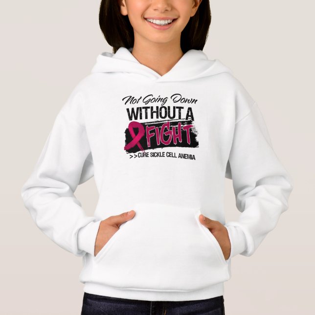 Sichel-Zellen-Anämie, die nicht unten geht Hoodie (Vorderseite)