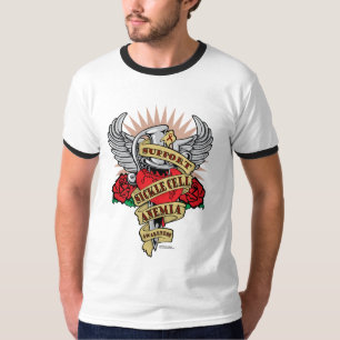Sichel-Zellen-Anämie-Dolch T-Shirt